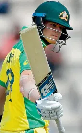  ?? — AP ?? Australia’s Steve Smith (left) and David Warner during the Cricket World Cup warm up match against England at the Rose Bowl in Southampto­n on Saturday. Both made an impact on return to Australian colours.