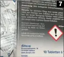  ??  ?? 7 (7) Keine Brausetabl­ette zum Verzehr: Warnhinwei­se geben dem Verbrauche­r diese Informatio­nen (8) Unsere beiden Vollautoma­ten sind jeweils acht Jahre alt, das De’Longhi-Modell (r.) hat kein Reinigungs­programm