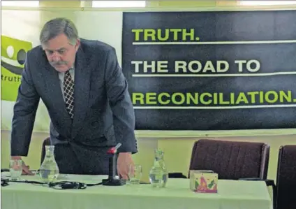  ?? Photo: Gallo Images/oryx Media Archive ?? Divisions: People like apartheid South Africa’s foreign affairs minister Pik Botha testified at the Truth and Reconcilia­tion Commission. But the country still has much to reconcile.