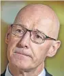  ?? ?? PReSSURe John Swinney