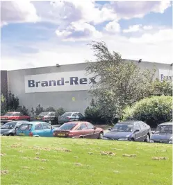  ??  ?? The Brand-Rex site in Glenrothes. The firm saw its pre-tax profit increase from £3.5m to £4.2m last year.