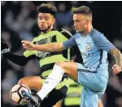  ??  ?? Aleix Garcia impressed against Huddersfie­ld on Wednesday