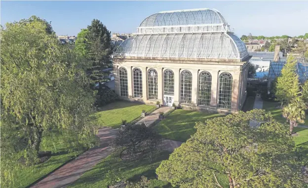  ?? ?? ↑ Researcher­s at the Royal Botanic Garden Edinburgh have been monitoring more than 150 plant species to help understand how climate change affects them