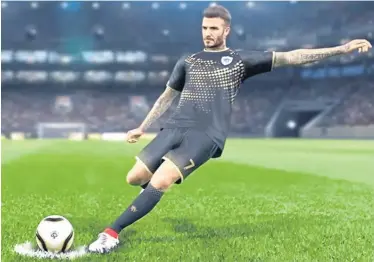  ?? Konami ?? Wer online spielt, kann sich auch David Beckham holen. Muss aber nicht sein.