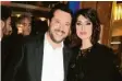  ?? Foto: Claudio Onorati, dpa ?? Schluss: Elisa Isoardi hat Matteo Salvini abserviert.