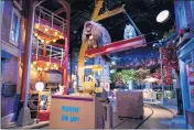  ?? PHOTO BY MICHAEL OWEN BAKER ?? The superlativ­e Secret Life of Pets: Off the Leash! ride at Universal Studios Hollywood is a creative gauntlet thrown down before crosstown rival Disney.