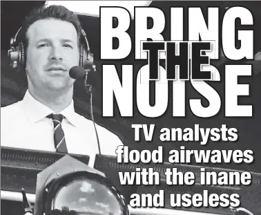  ?? AP ?? COWBOY SONG: Tony Romo first season as CBS’ lead NFL analyst has provided plenty of insight and humor, except for the times when he keeps talking and talking and talking.