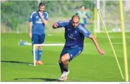  ?? CÁDIZ CF ?? Fali durante un entrenamie­nto del Cádiz.