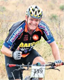  ??  ?? Trevor Jooste enjoys the countrysid­e