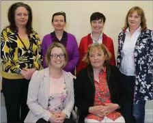  ??  ?? Anne Quinlan, Joan O’Flynn, Margaret Geary, Eileen Murphy, and Mary O’Connor pictured with Counsellin­g Psychologi­st Marianne Wall from Smart Psychology at the ‘Outsmart Stress & Anxiety’ seminar hosted by IRD Duhallow as part of the Bealtaine Festival.