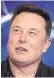  ?? ?? Shareholde­rs are pushing for a report on the risks involved if Telsa CEO Elon Musk leaves the company.