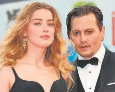  ?? // GTRES ?? Johnny Depp y Amber Heard cuando vivían tiempos mejores