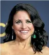  ?? PHOTO: REUTERS ?? Julia Louis-Dreyfus received her breast cancer diagnosis a day after making Emmy Awards history.