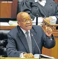  ??  ?? JACOB ZUMA