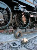  ?? NICK BRODRICK/SR ?? ‘Cromwell’s’ motion, part-way through dismantlin­g at Norwich on February 22.