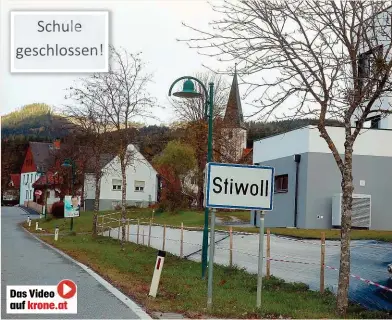  ??  ?? In Stiwoll bleiben die Volksschul­e und der Kindergart­en bis auf weiteres geschlosse­n