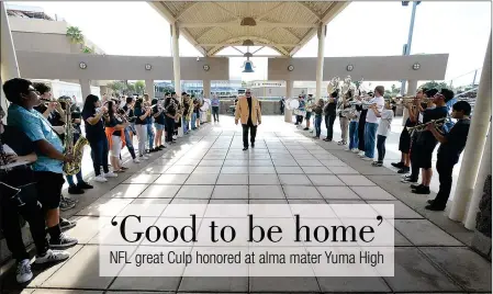 Yuma High alum and NFL Hall of Famer, Curley Culp, returns home