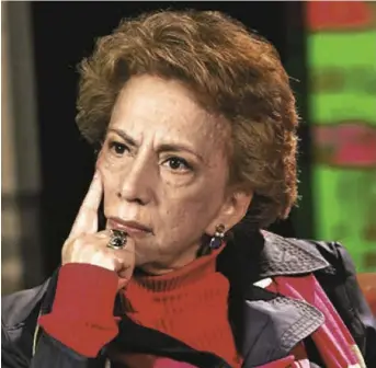  ?? FOTO CORTESÍA RTVCPLAY ?? Martha Bossio de Martínez murió a los 76 años.