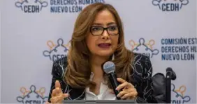  ?? ?? Susana Méndez Arellano, hizo un llamado a los municipios, dependenci­as y poderes a garantizar el máximo bienestar posible de las personas, ante la ola de calor que afecta a Nuevo Leó.