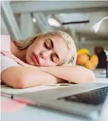  ?? Picture credit afP relaxnews ?? Common myths about sleep can compromise good health.