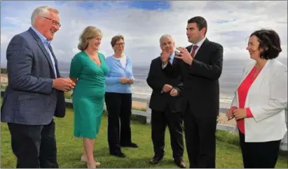  ?? ABOVE: O’Sullivan. Photo by Valerie ?? Pat Spillane, Josephine O’Driscoll, Caithín Breathnach, Michael Ó hÉanaigh, Brendan Griffin TD, and Moira Murrell at the Uíbh Ráthach Gaeltacht Interagenc­y Taskforce launch in Ballinskel­ligs. ABOVE, RIGHT: Caitlín Breathnach.