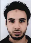  ?? THE ASSOCIATED PRESS ?? Cherif Chekatt, the fugitive hunted after the Strasbourg attack, is shown in an undated police photo.