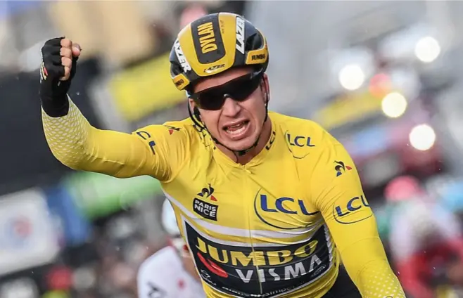  ??  ?? Groenewege­n goes into the Tour in flying form, including two wins at Paris-Nice