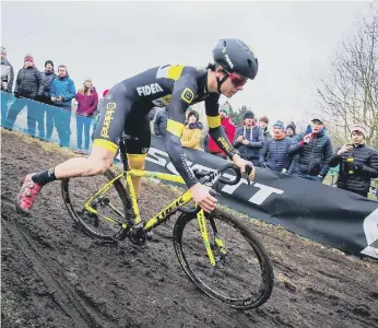  ?? ?? Telenet Fidea Lions' Tom Pidcock wins the Men's U23 title four years ago.