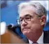  ?? SARAH SILBIGER — POOL VIA AP, FILE ?? Federal Reserve Chairman Jerome Powell says the tangled supply chains and shortages that have bedeviled the U.S. economy since this summer have gotten worse and will likely keep inflation elevated well into next year.