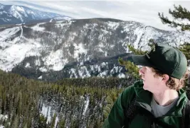  ?? ELI FRANCOVICH The Spokesman-Review/TNS ?? Ryan Matz is the first-full time U.S. Forest Service employed avalanche forecaster for the Idaho Panhandle Avalanche Center.