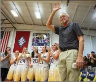  ?? Arkansas Democrat-Gazette/THOMAS METTHE ?? Guy-Perkins Coach John Hutchcraft had a career coaching record of 2,013-617. A 42-year high school coaching veteran, Hutchcraft will be one of nine inductees into the 2018 Arkansas Sports Hall of Fame.