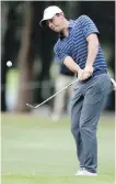  ?? ED VERDUGO, THE ASSOCIATED PRESS ?? Rory McIlroy fired a 6-under 65 to take the lead at Chapultepe­c Golf Club in Mexico City.