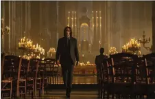  ?? MURRAY CLOSE — LIONSGATE VIA AP ?? Keanu Reeves as John Wick in a scene from “John Wick 4.”