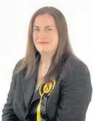  ??  ?? Snub Councillor Julie McAnulty