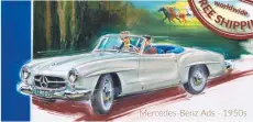  ??  ?? Mercedes-benz Ads - 1950s