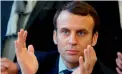  ?? AFP ?? Emmanuel macron is poised to beat marine Le Pen in a landslide on may 7. —