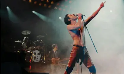  ??  ?? Rami Malek in Bohemian Rhapsody … Halo VFX oversaw the film’s visual effects. Photograph: Twentieth Century Fox