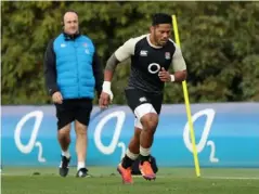  ?? (Getty) ?? Manu Tuilagi will need to come through Wednesday afternoon's training session unscathed