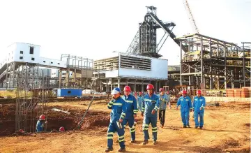  ?? ?? Dinson Iron and Steel Company in Mvuma is one of the developmen­tal projects the Second Republic led by President Mnangagwa has embarked on in Midlands province. — Picture: Joseph Manditswar­a