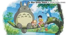  ?? (Photo Studio Ghibli) ?? « Mon Voisin Totoro ».