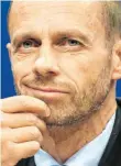  ?? FOTO: DPA ?? Wütend über die Belgier: UEFA-Präsident Aleksander Ceferin.