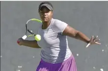  ?? Dan Watson/ The Signal ?? Skylar Brathwaite of Valencia competes at The Paseo Club.