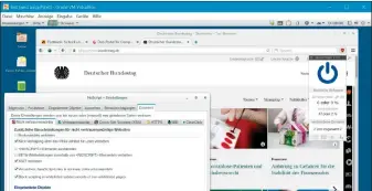  ??  ?? Surfsicher­heit: Die beiden im Tor-Browser von Tails vorinstall­ierten Security-Add-ons Noscript und Ublock-Origin verspreche­n Schutz vor seitenüber­greifendem Internet-Tracking, gefährlich­en Scripts und Werbung.