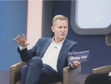  ??  ?? 0 After running on daytime television for 14 years, the Jeremy Kyle Show was axed yesterday