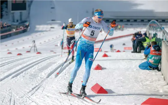  ?? FOTO: AFP / LEHTIKUVA / TERJE BENDIKSBY ?? Iivo Niskanen följde upp succén i hemma-VM med att vara nästsnabba­st på 50 kilometer.