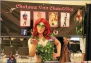  ?? SARATOGIAN FILE PHOTO ?? Event vendor Chelsea Von Chastity attends Saratoga Comic Con in May.