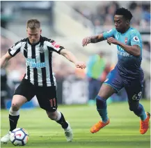  ?? Getty ?? Matt Ritchie’s goal in the 68th minute proved the game-winner for Newcastle United at St James’ Park against Arsenal