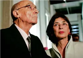  ?? ?? José Saramago aqui acompanhad­o da sua esposa Pilar del Río