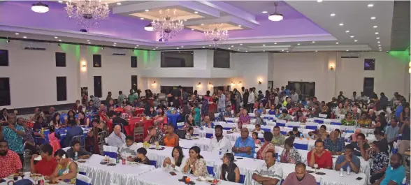  ??  ?? Guests at the official opening of the Convention Centre at Fantasy Island on Septemebr 28,2019.