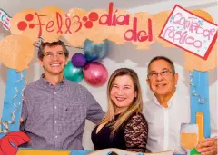  ??  ?? Alfredo Archilla, Tilcia Bayona y Alfonso Morales.